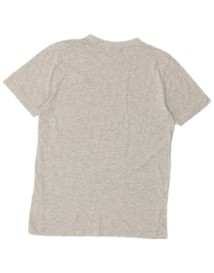 Camiseta Kappa Hombre Top Small De Algodón Moteado Gris