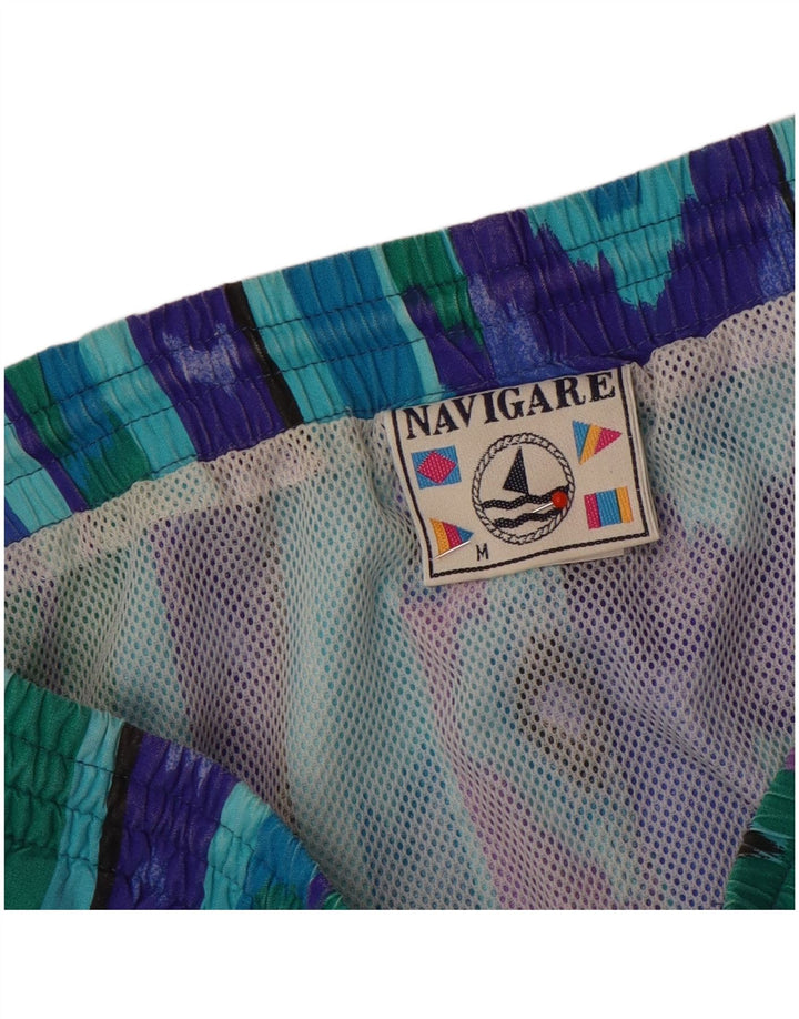 Navigare Bañador Hombre Mediano Algodón Ikat Multicolor