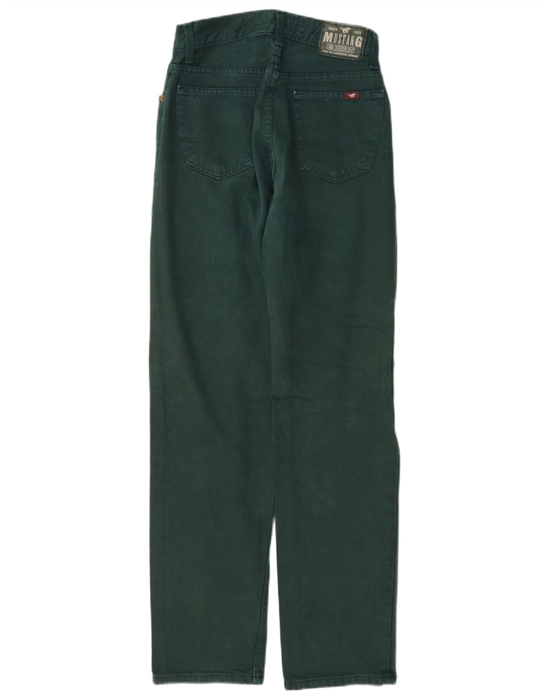 Mustang Vaqueros rectos para hombre W27 L32 Algodón verde