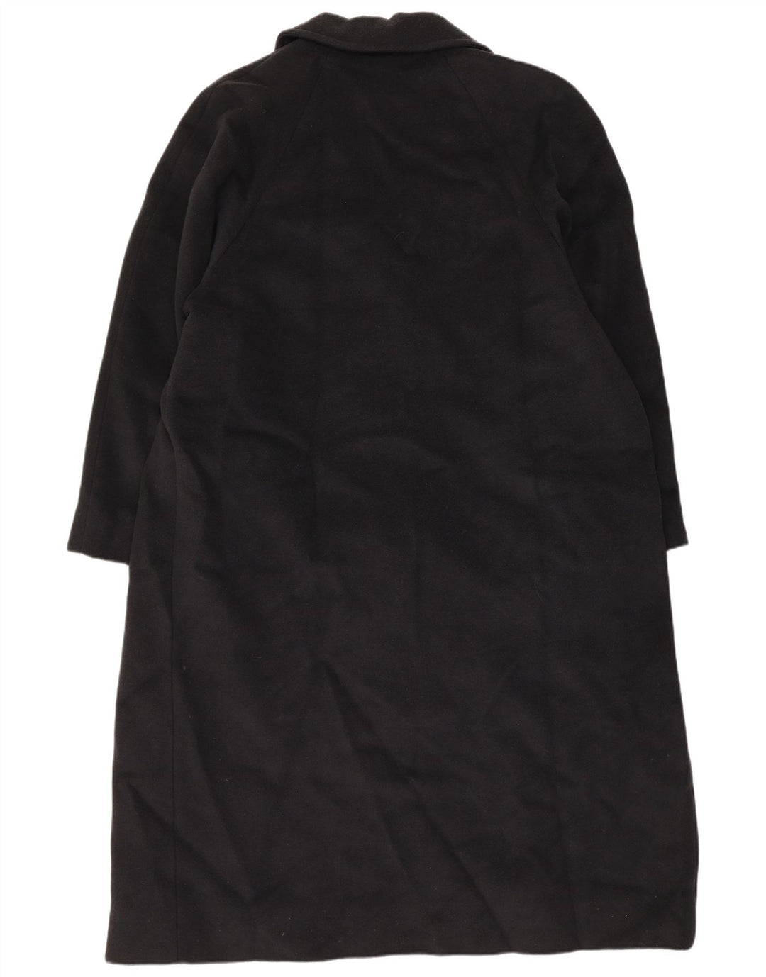 Vintage mujer doble pecho abrigo IT 52 2XL gris lana virgen