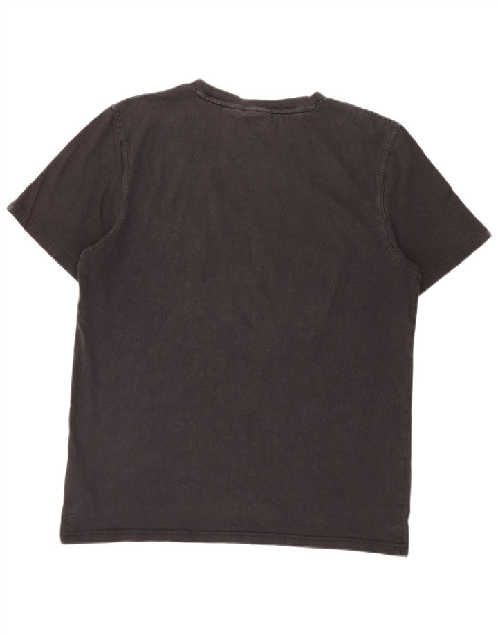 Fila - Camiseta gráfica de edición limitada para hombre, talla grande, color negro