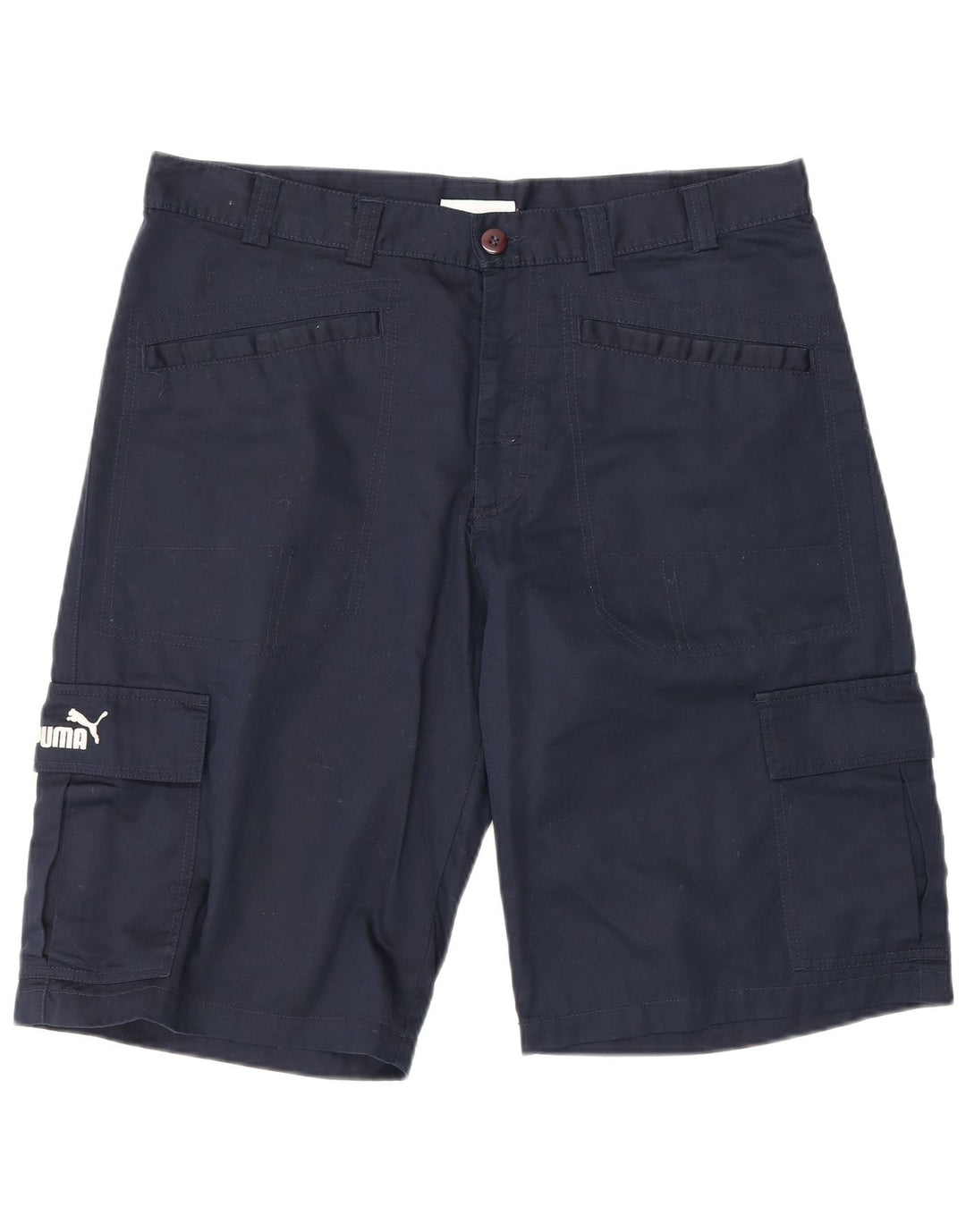 PUMA Shorts cargo para hombre medianos W32 Algodón azul marino