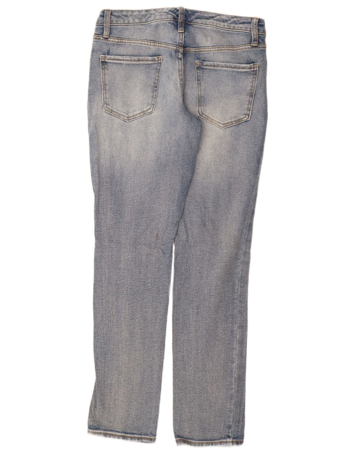 Mossimo Jeans Cónicos Boyfriend para Mujer US 4 Small W27 L30 Algodón Azul