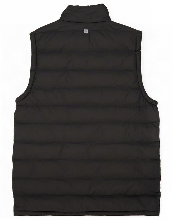 Chaleco acolchado para hombre Mountain Warehouse UK 36 Small Black Nylon