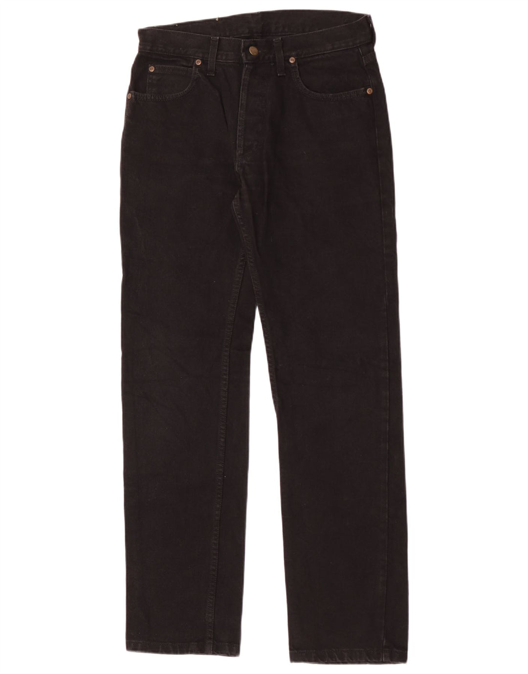 Vaqueros rectos Lee para hombre W30 L32 Algodón negro