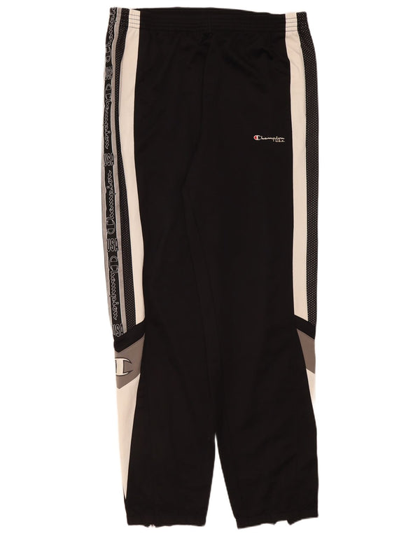 Champion Pantalones de chándal para mujer Joggers UK 46 Large Black Colourblock