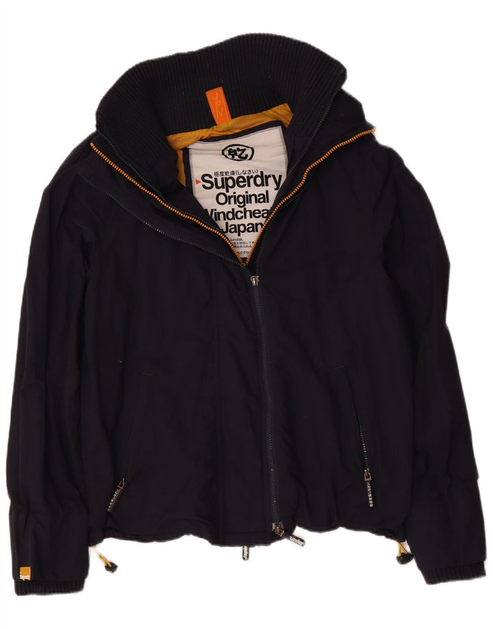 Superdry Chaqueta Cortavientos Windcheater para Hombre UK 40 Large Azul Marino