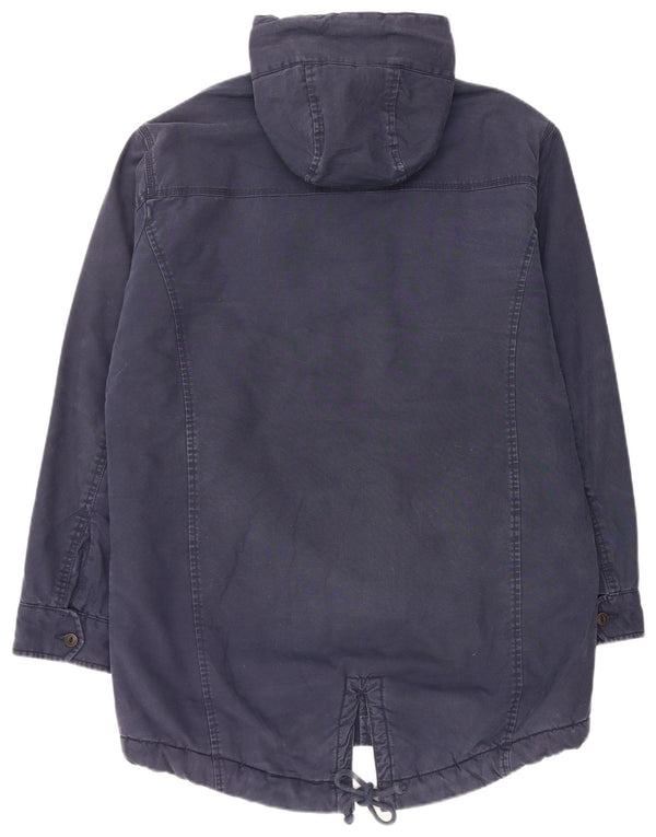 Jack & Jones Chaqueta Parka Sherpa con Capucha para Hombre UK 42 XL Algodón Azul Marino