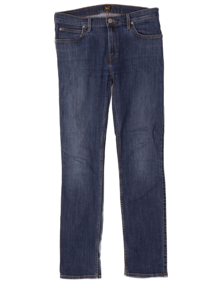 Vaqueros rectos Jade para mujer LEE W32 L32 Algodón azul