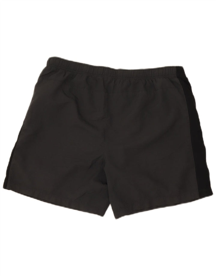 Pantalones cortos deportivos Nike Dri Fit para hombre Poliéster color block gris medio