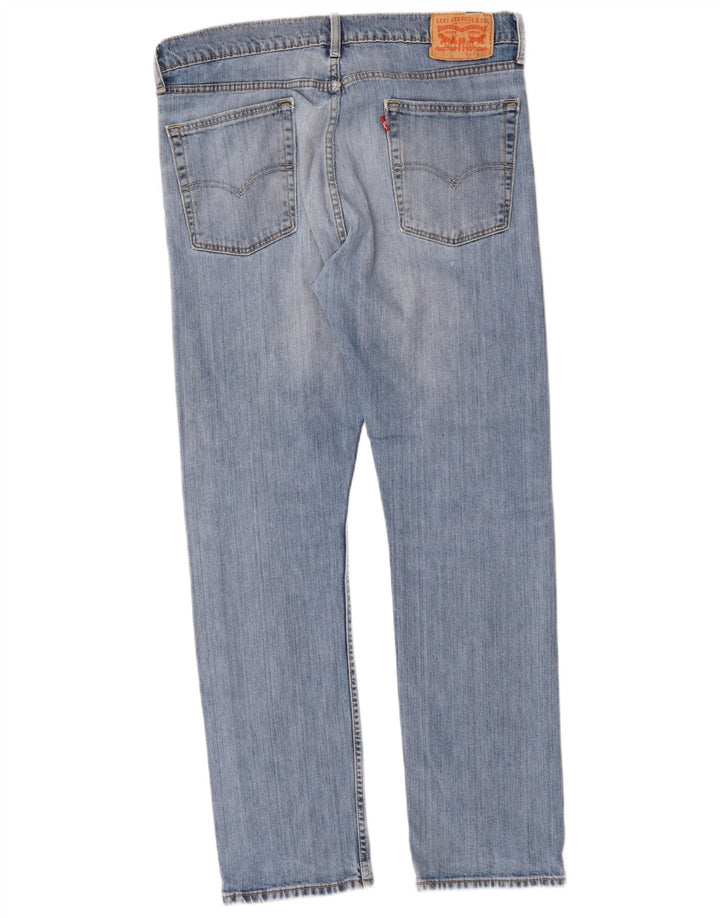 LEVI'S Vaqueros rectos 513 para hombre W36 L31 Azul