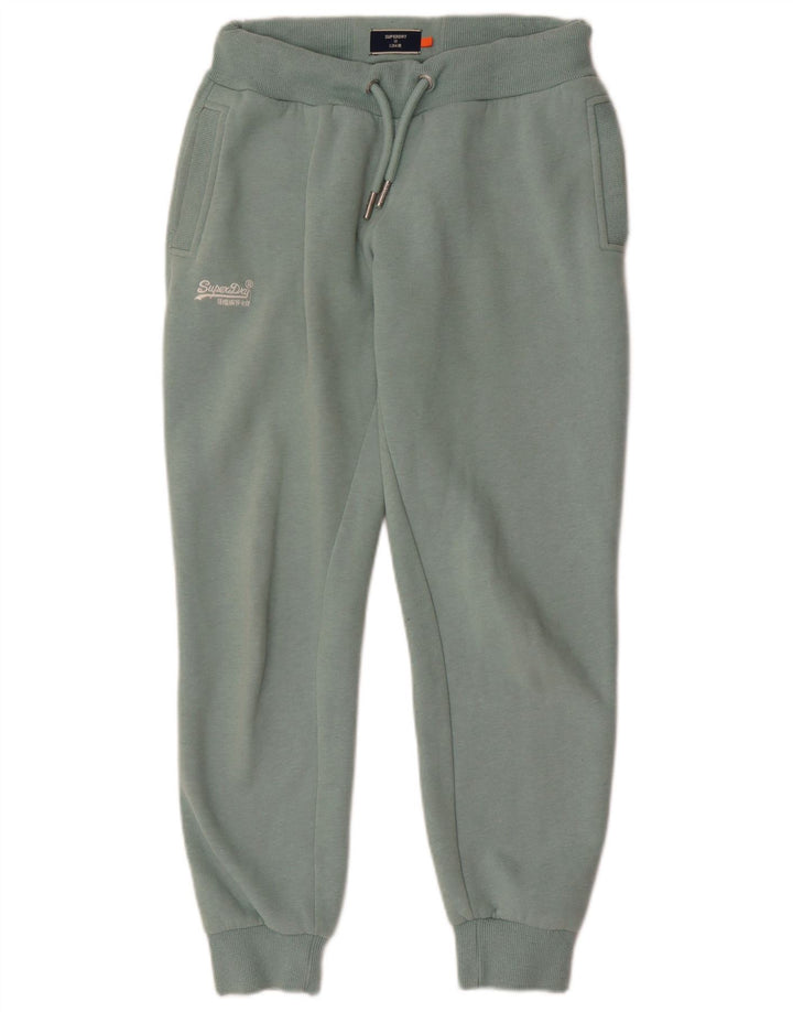 Superdry Chándal oversize completo para mujer, talla 40, algodón verde pequeño