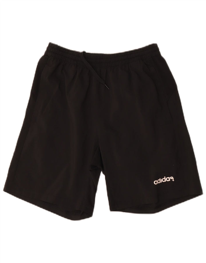 Adidas Mens Aeroready Sport Shorts Pequeño Negro Poliéster