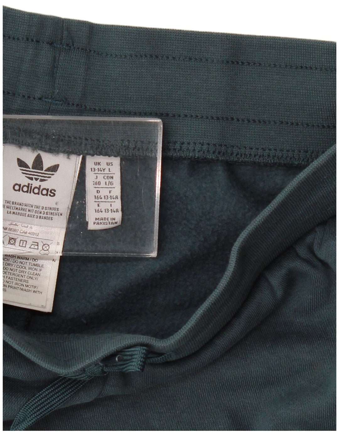 Pantalón Corto ADIDAS Sport Niño 13-14 Años Verde Poliéster