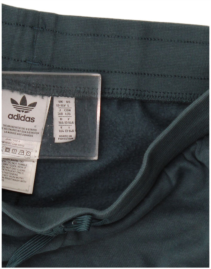 Pantalón Corto ADIDAS Sport Niño 13-14 Años Verde Poliéster