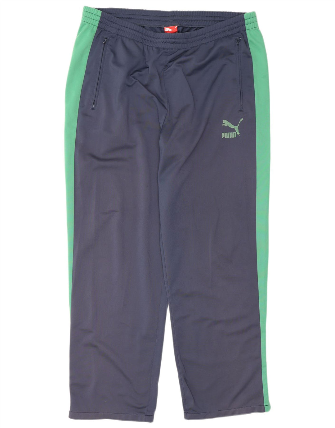 Puma Pantalones De Chándal Hombre XL Azul Marino Colorblock