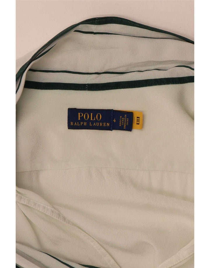 Polo Ralph Lauren - Camisa larga para mujer, talla grande, color blanco