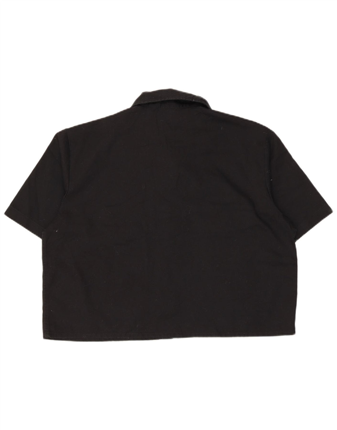 Dickies Camisa de manga corta para mujer UK 46 Large Poliéster negro