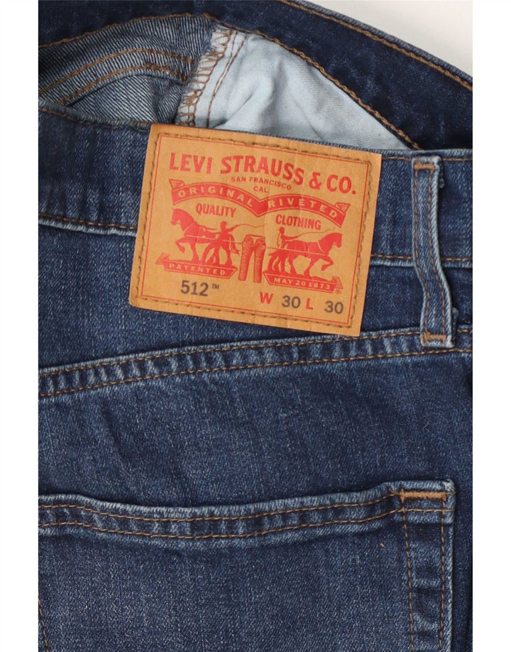 Levi's Hombre 512 Vaqueros Slim Tapered W30 L30 Azul