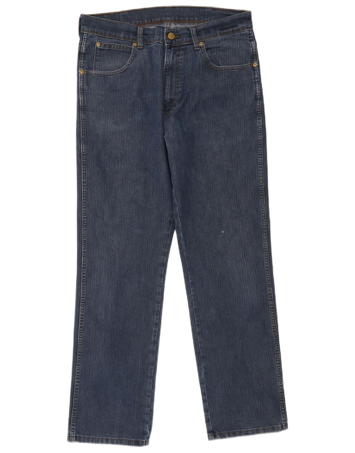 Vaqueros Wrangler Hombre Rectos W32 L30 Azul
