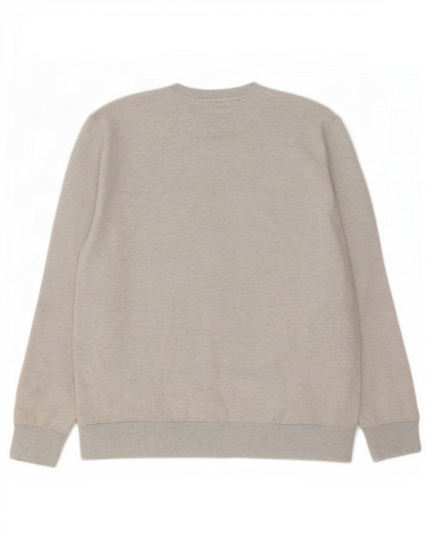 Jack & Jones Hombre Sudadera Gráfica Jumper XL Algodón Moteado Gris