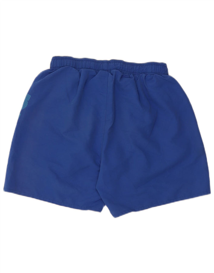 Pantalones cortos deportivos con gráficos Arena para hombre Poliéster azul medio