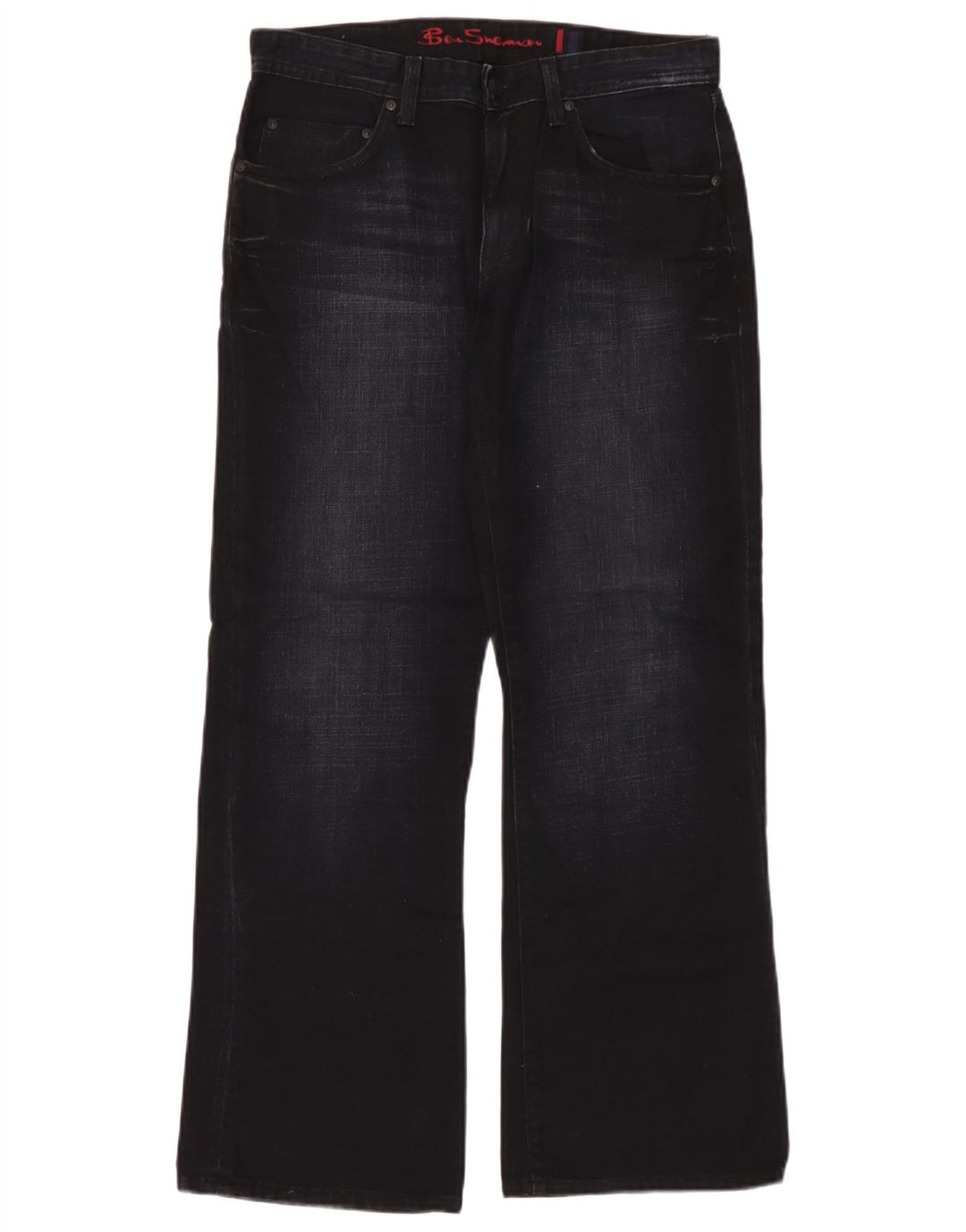 Ben Sherman Jeans Bootcut para hombre W32 L30 Algodón azul marino