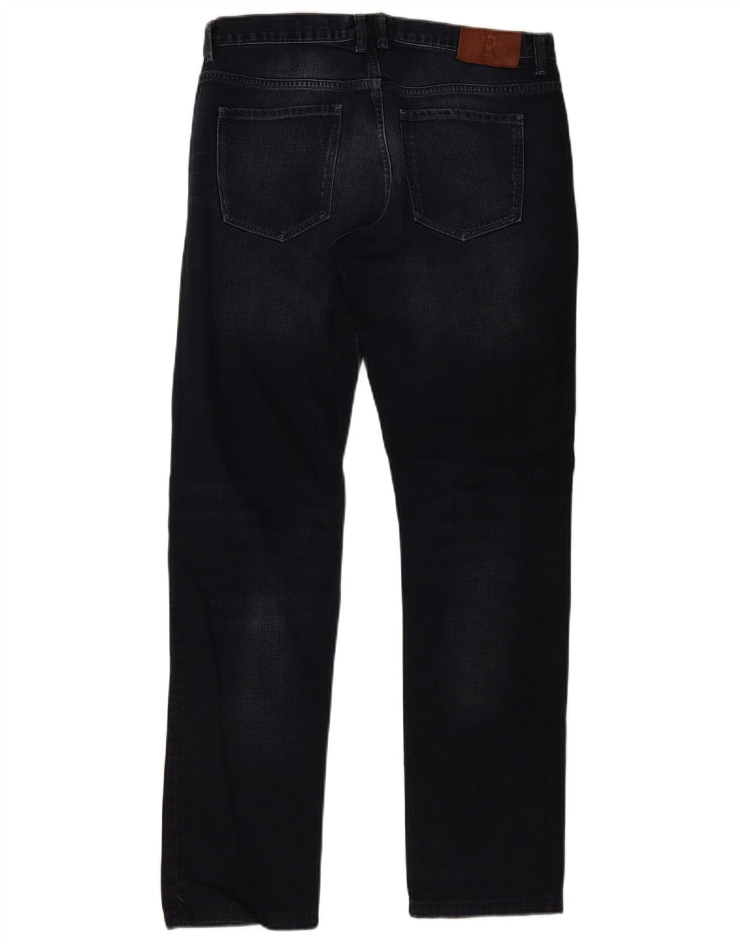Massimo Dutti Vaqueros Rectos Hombre EU 42 Large W32 L32 Azul Marino