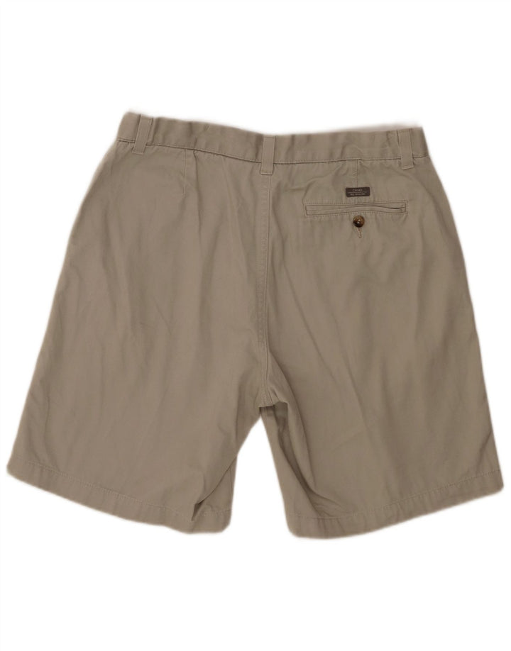 Marks & Spencer Pantalones cortos chinos Blue Harbor para hombre W34 Algodón beige grande