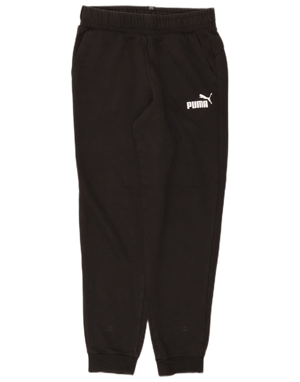 Puma Pantalones de chándal para niña Joggers 13-14 años Negro Algodón