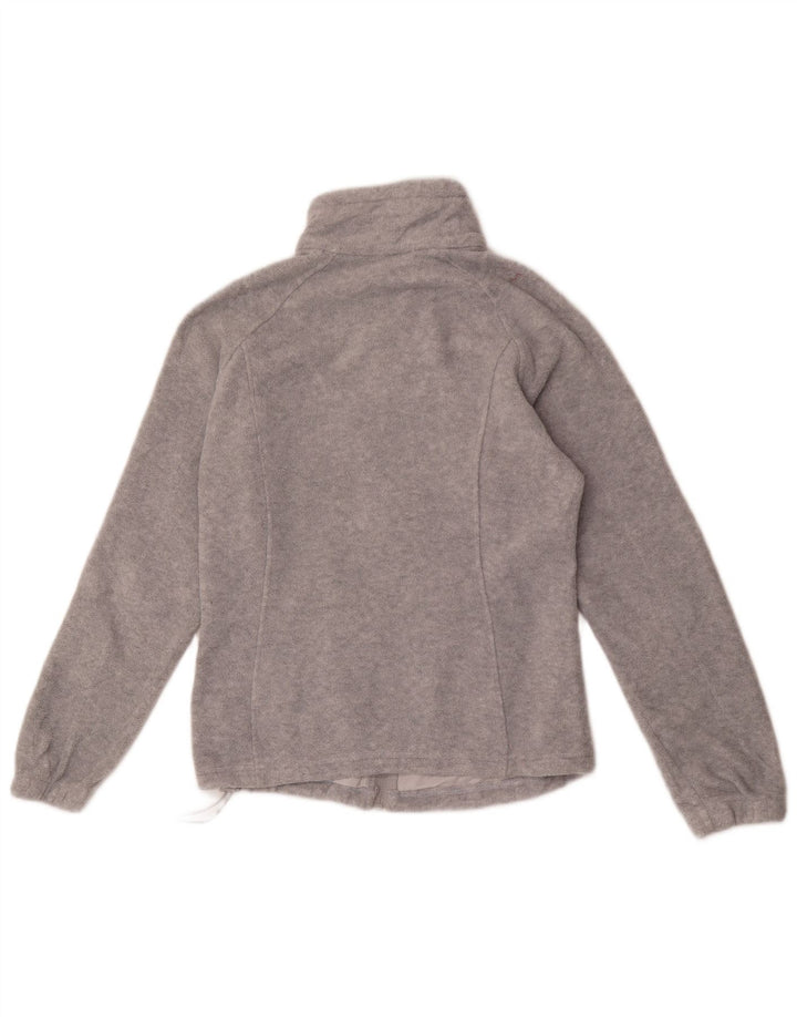Columbia Chaqueta polar para mujer UK 44 Poliéster gris medio