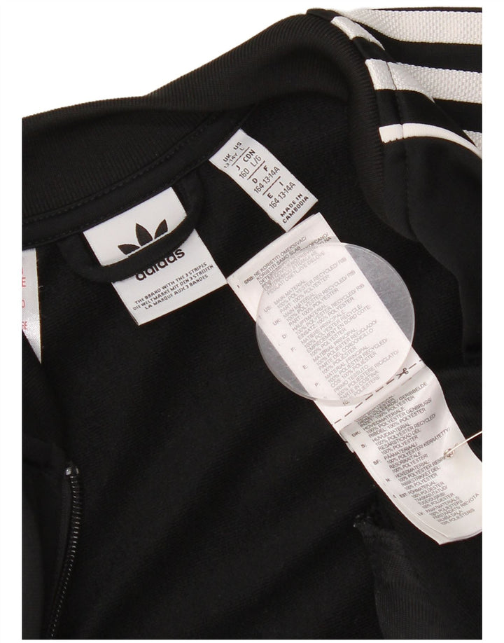 Adidas Chaqueta Chándal Niño 13-14 Años Negro Poliéster