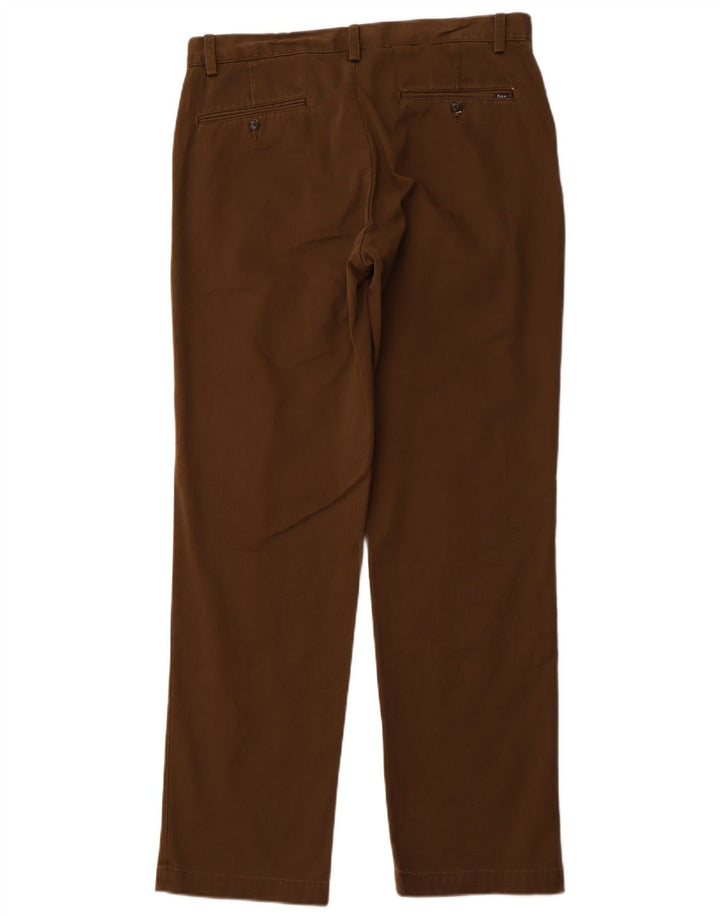 POLO RALPH LAUREN Pantalón chino recto de corte clásico para hombre W33 L32 Marrón