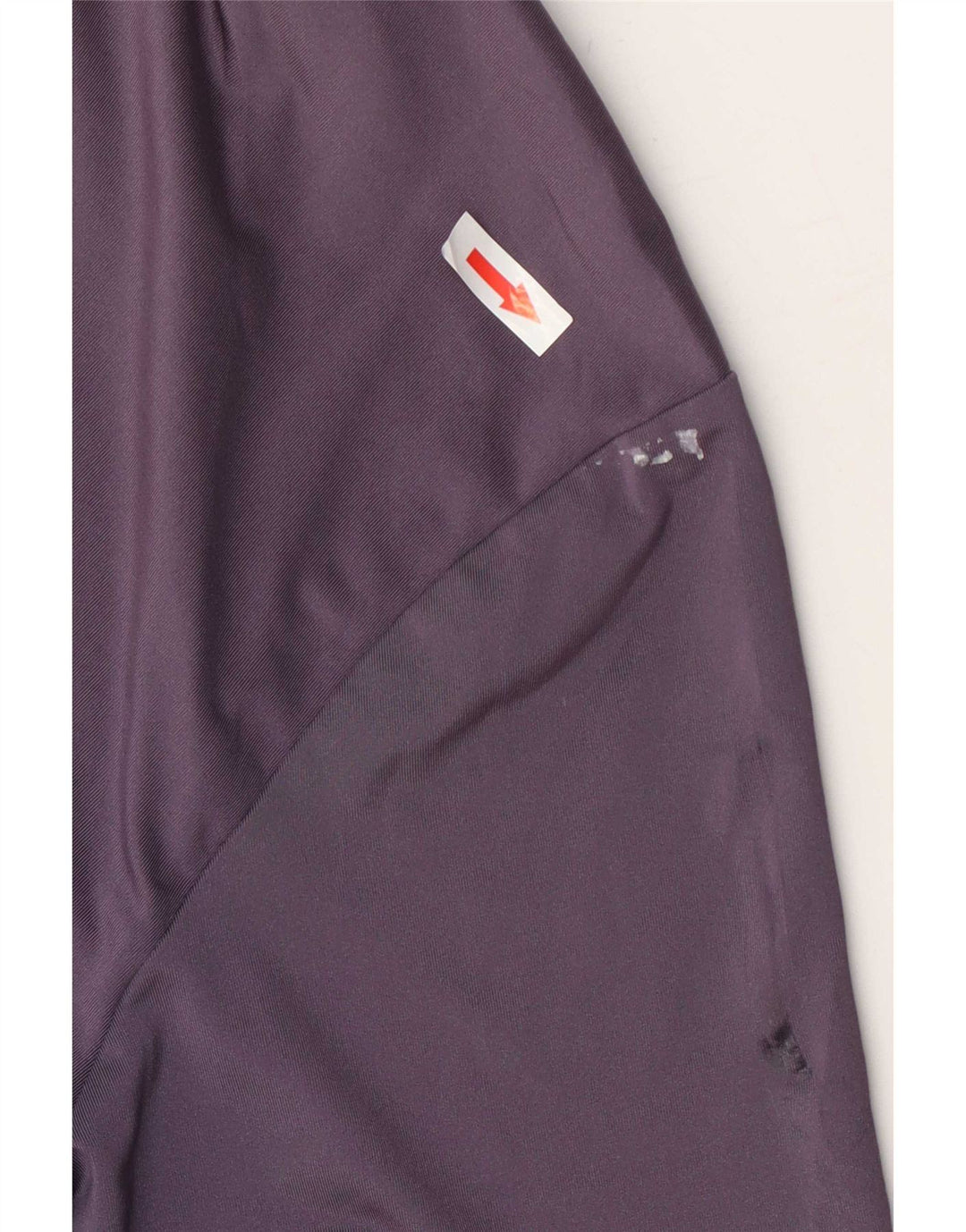 Adidas Polo de golf para hombre Poliéster a rayas moradas grandes