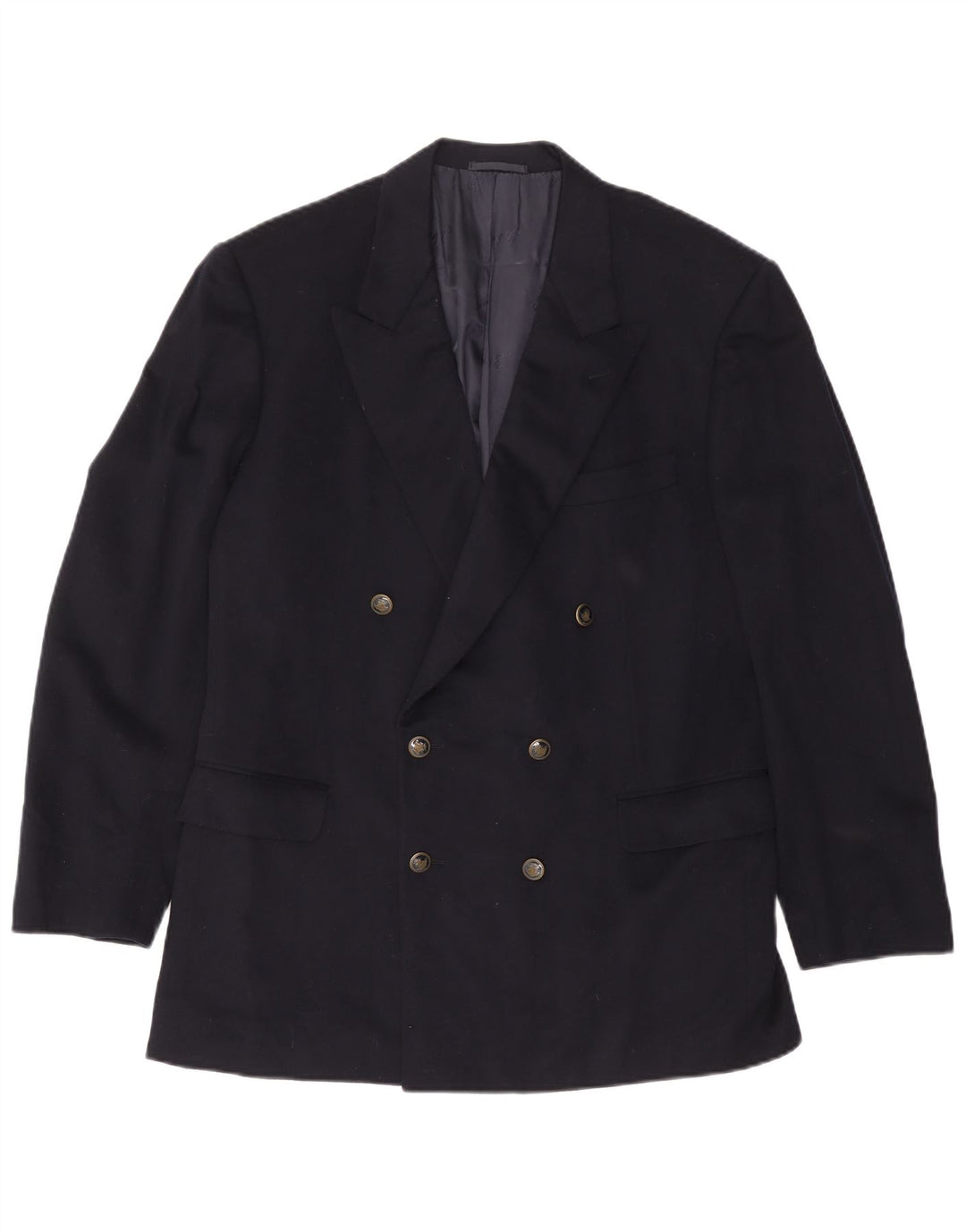 BELVEST Chaqueta tipo blazer con doble botonadura para hombre IT 52 XL Lana azul marino