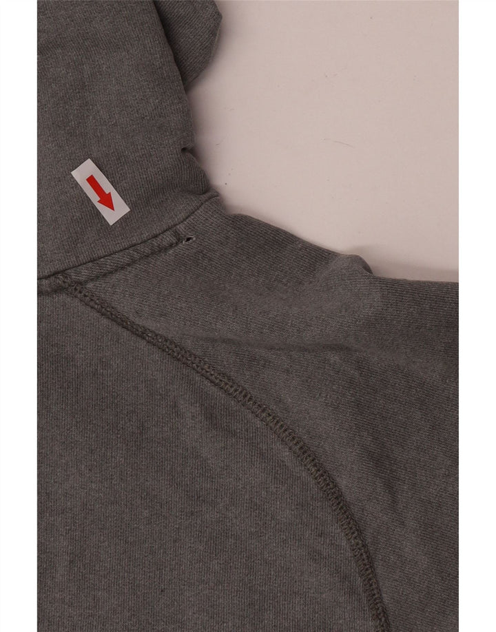 Vagabond Jersey con capucha para hombre gris medio algodón