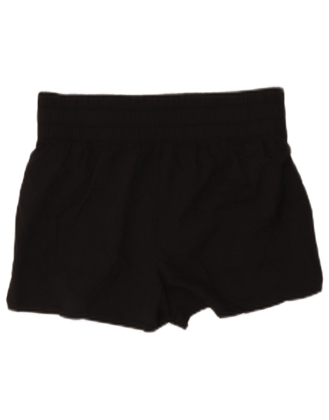 Reebok Pantalones cortos deportivos para mujer UK 10 Small Poliéster negro