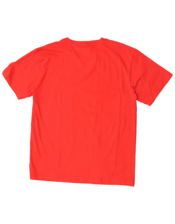 Lotto Camiseta Hombre Top XL Algodón Rojo