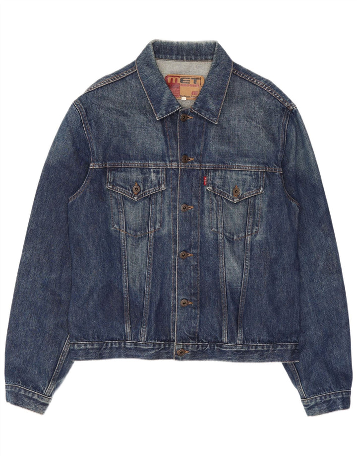 Chaqueta vaquera para mujer MET UK 20 2XL Algodón azul