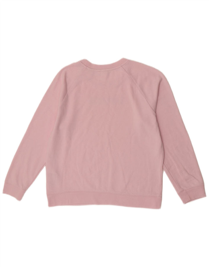 Levi's Sudadera extragrande con gráfico para mujer, talla 44, algodón rosa medio