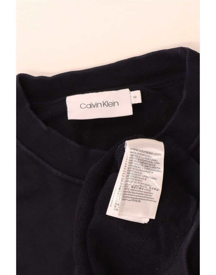 Calvin Klein Sudadera con gráfico tipo jersey en color azul marino mediano para hombre