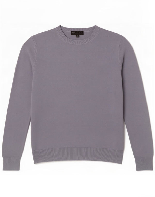 Marks & Spencer Suéter de cuello redondo para mujer UK 44 Grande Acrílico azul