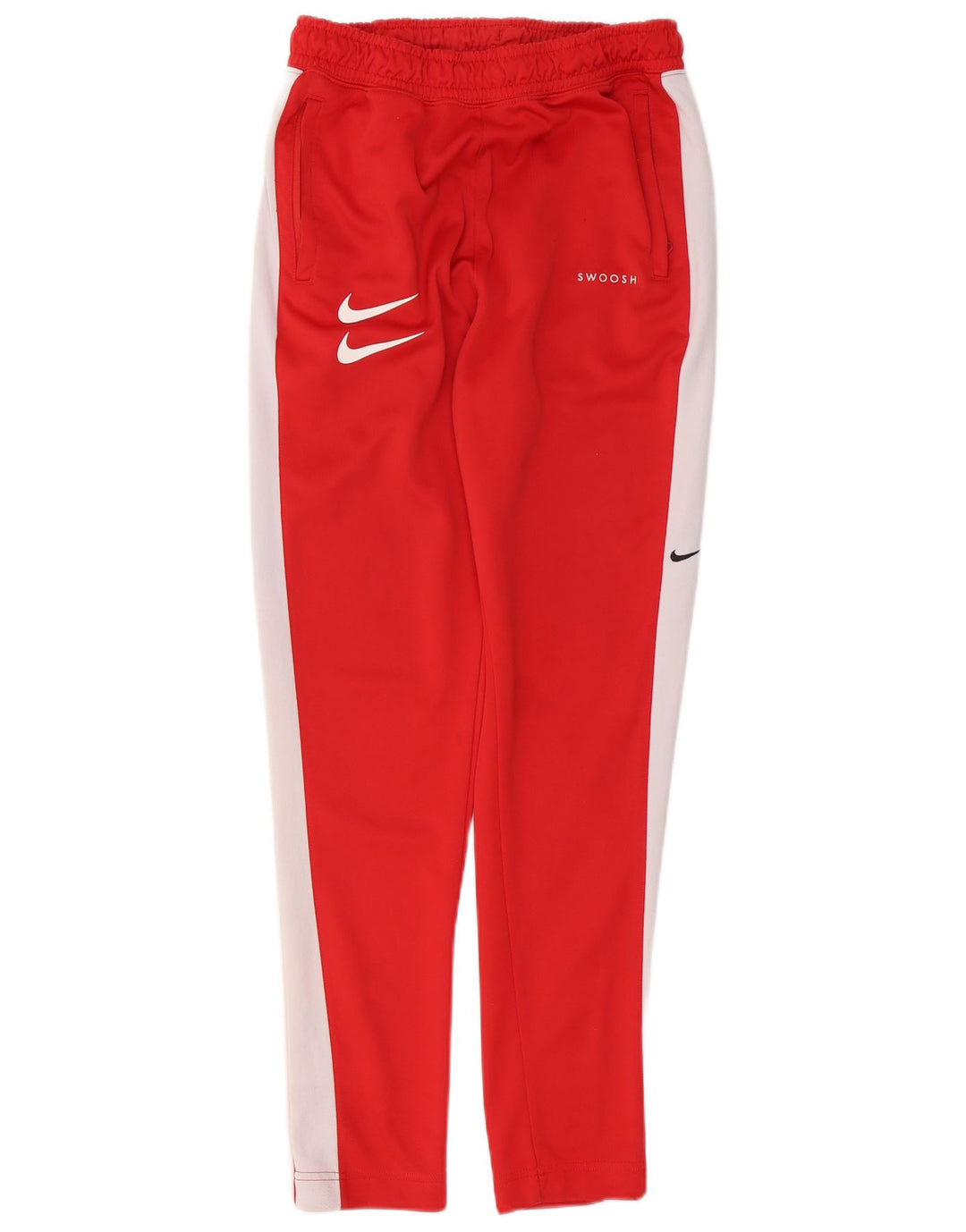 Nike Pantalones De Chándal Swoosh Para Hombre Pequeño Rojo Colorblock Poliéster