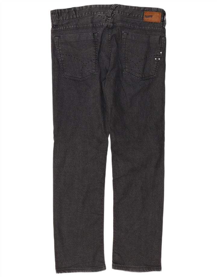 Vaqueros rectos Morris para hombre Gas W36 L30 Algodón gris