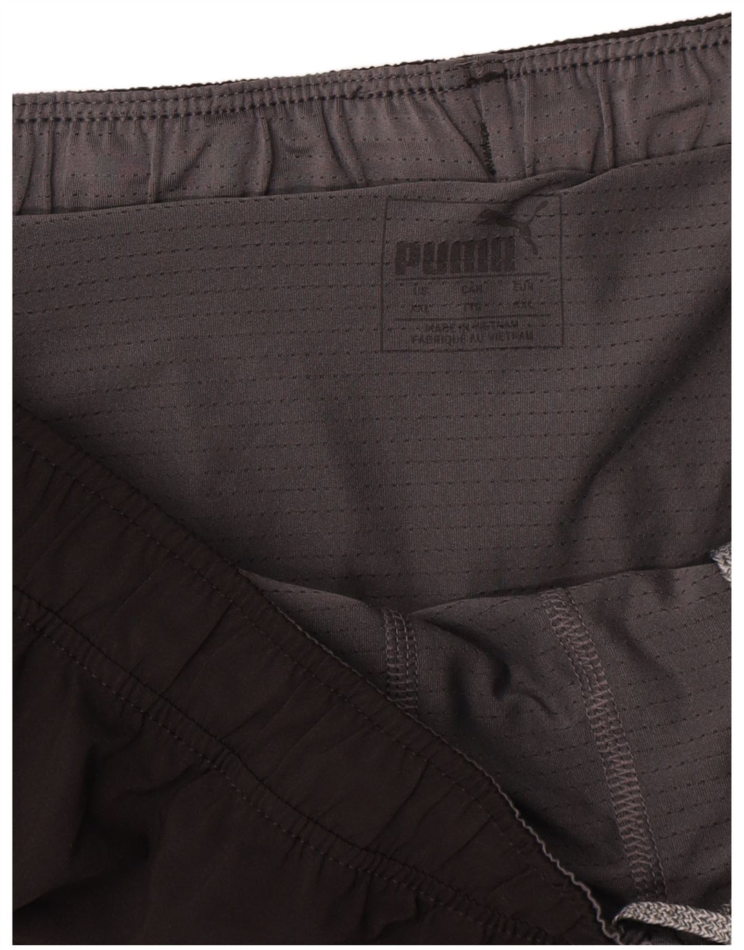 Puma Pantalones cortos deportivos gráficos para hombre 2XL Poliéster negro