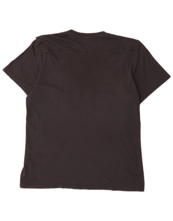 Adidas - Camiseta Aeroready para hombre, talla grande, algodón negro