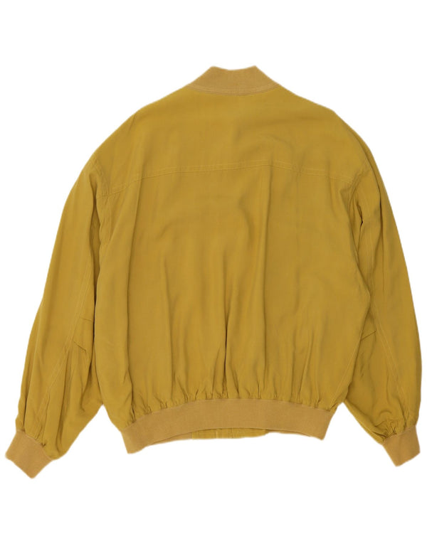 Chaqueta bomber vintage para hombre IT 52 XL Amarillo