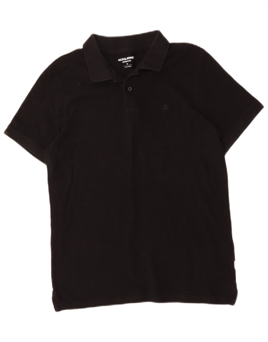 Polo Jack & Jones Hombre Small Algodón Negro