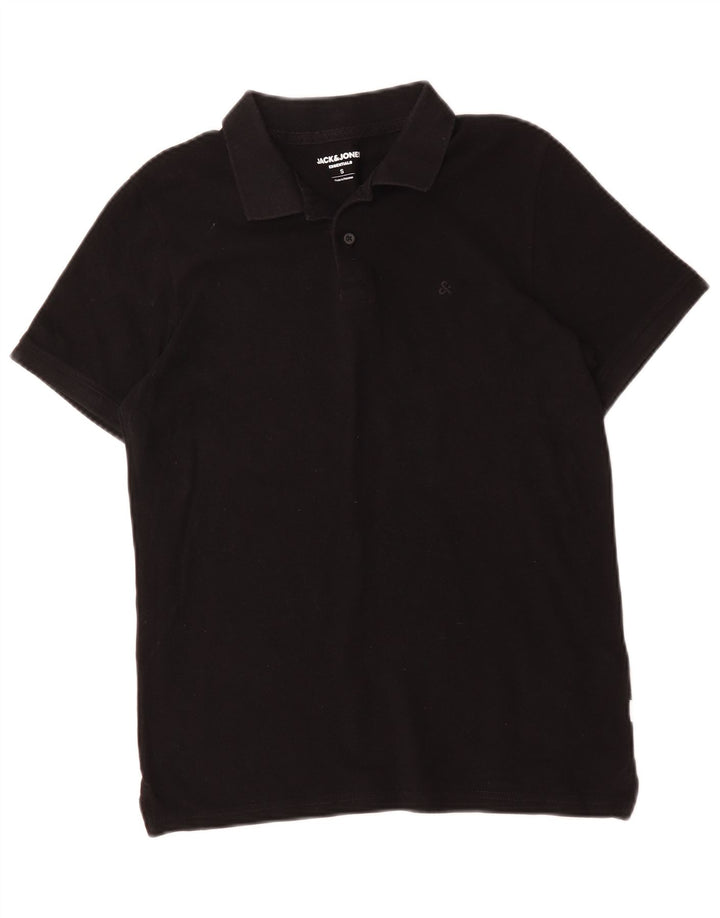 Polo Jack & Jones Hombre Small Algodón Negro