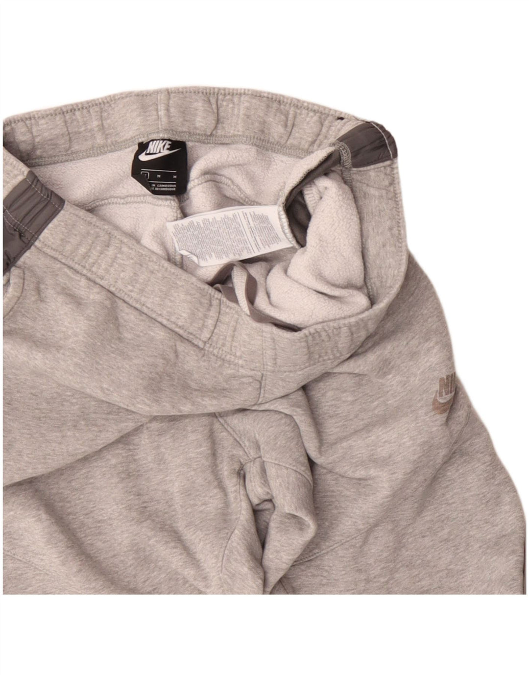 Pantalón De Chándal Nike Hombre Joggers Gris Medio Algodón